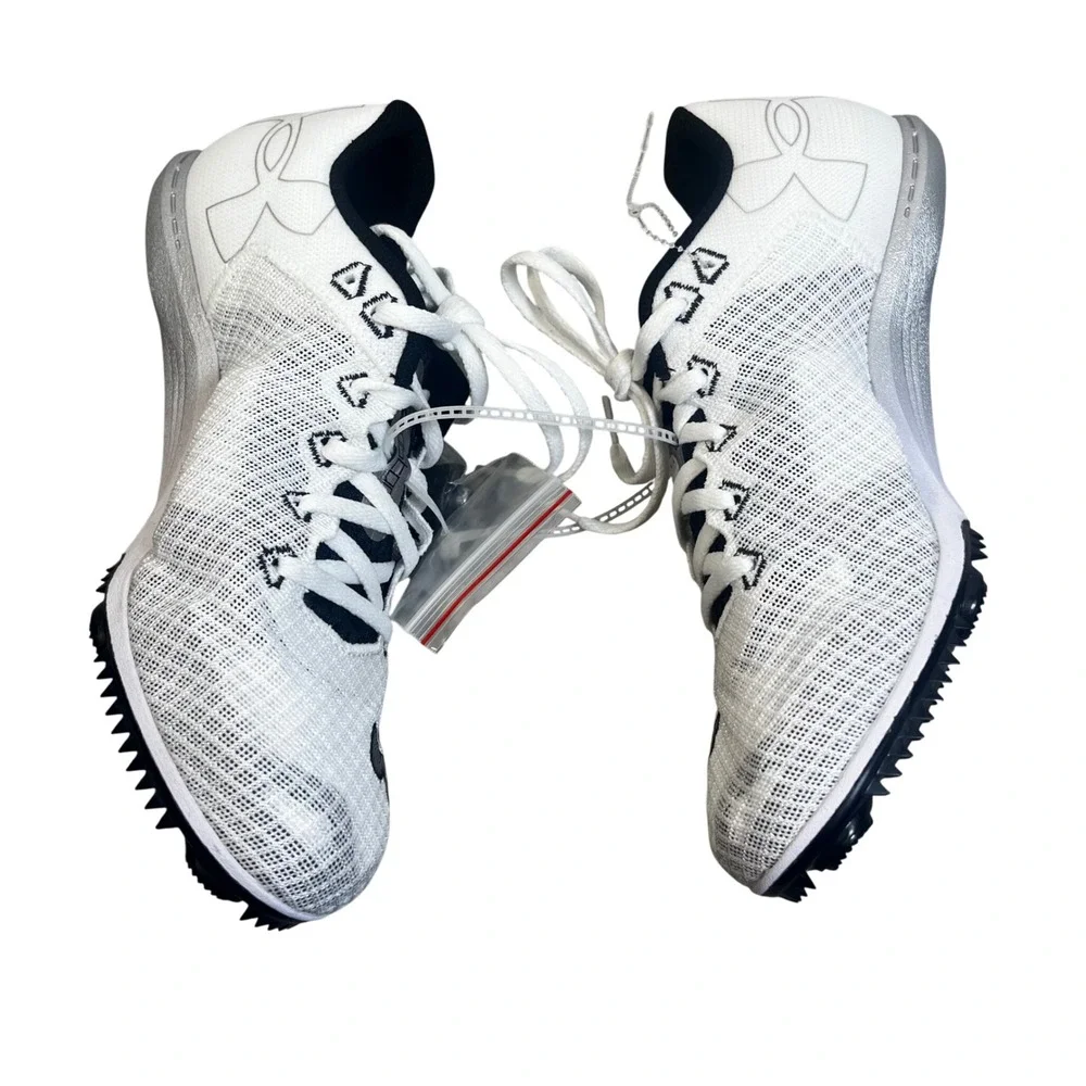 Under Armour Kick Distance Track Field Racing Spikes‎ Shoes 3025460-100 Size 9